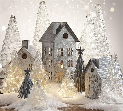 metal village houses|Metal Christmas Village Houses .